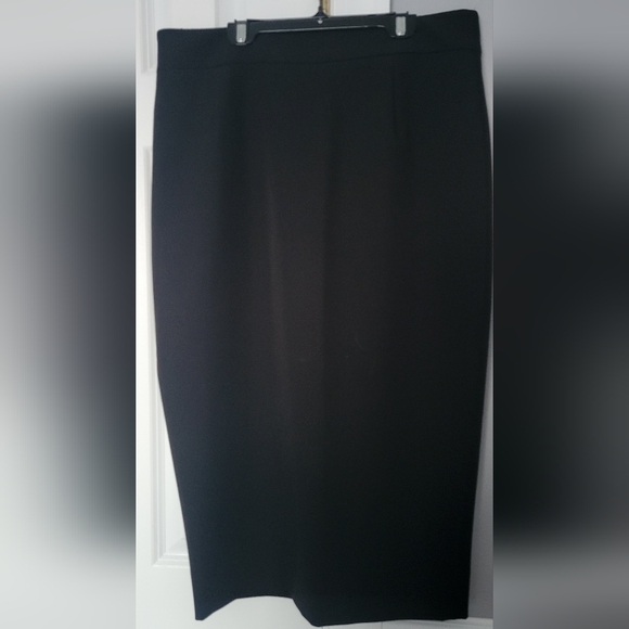 ANTONIO MELANI Black Zipper Pencil Skirt - Picture 5 of 5